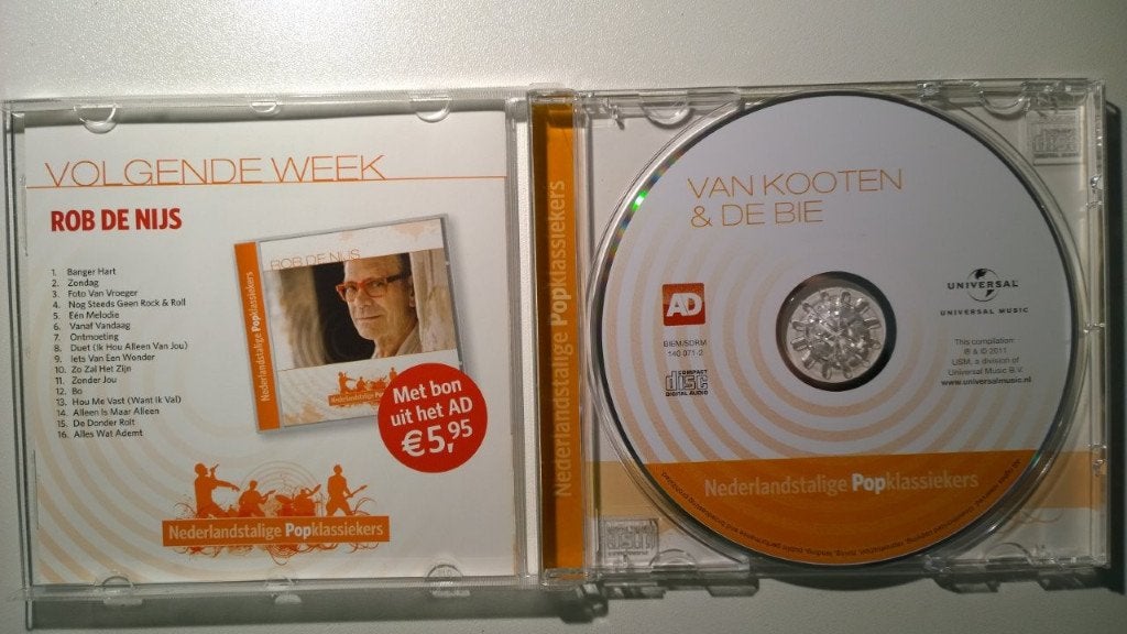 Van Kooten & De Bie - Nederlandstalige Popklassiekers, Ophalen of Verzenden, Zo goed als nieuw