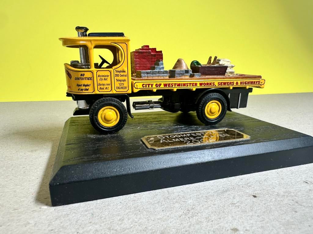 Matchbox Collectable YAS10-M. Akinson Steamwogon 1918, Ophalen of Verzenden, Zo goed als nieuw, Auto, Matchbox