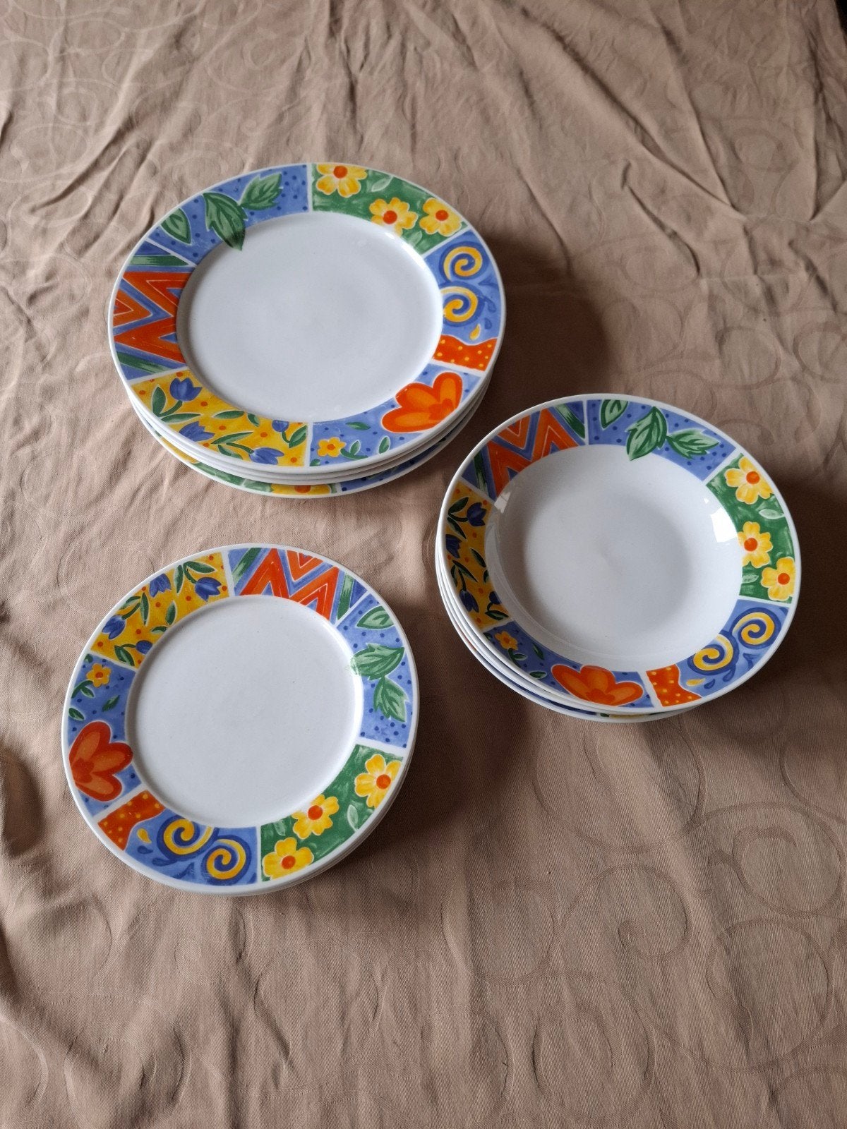 Kleurrijk series, Ophalen of Verzenden, Overige stijlen, Bord(en)