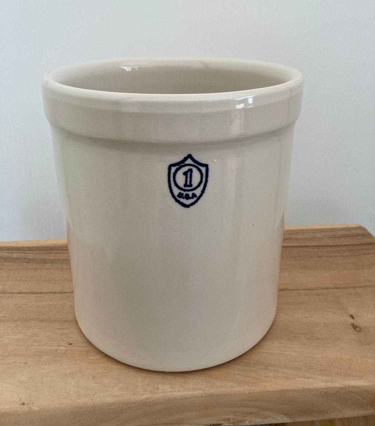 Ohio Stoneware 1 Gallon USA - inmaak pot fermentatie pot, Beige, Overige typen, Ophalen of Verzenden, Zo goed als nieuw