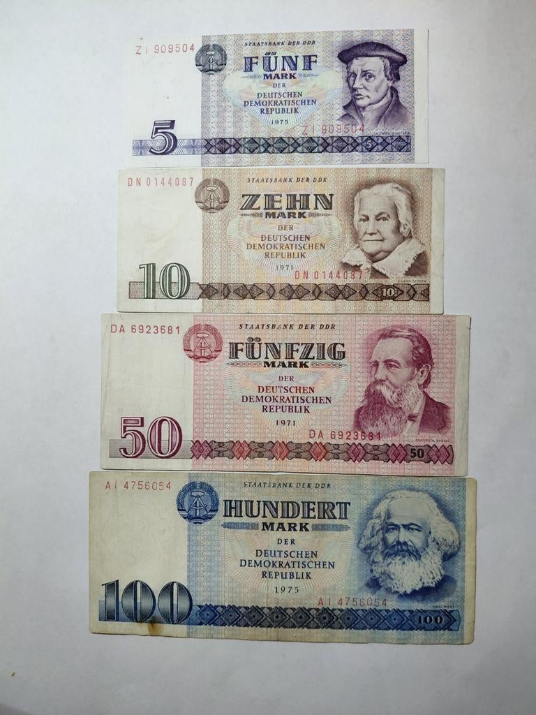 DDR mark setje, Ophalen of Verzenden, Duitsland