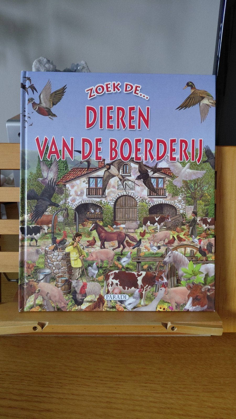 Zoek de... Dieren van de boerderij - Zoekboek, Ophalen of Verzenden, Zo goed als nieuw, 2 tot 3 jaar
