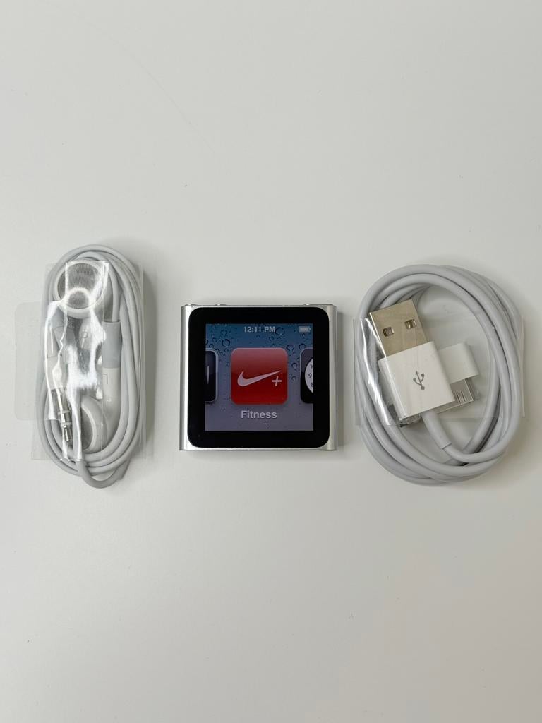 Apple iPod Nano 6 Zilver 8GB, 40 GB en meer, Photo, Ophalen of Verzenden, Zo goed als nieuw