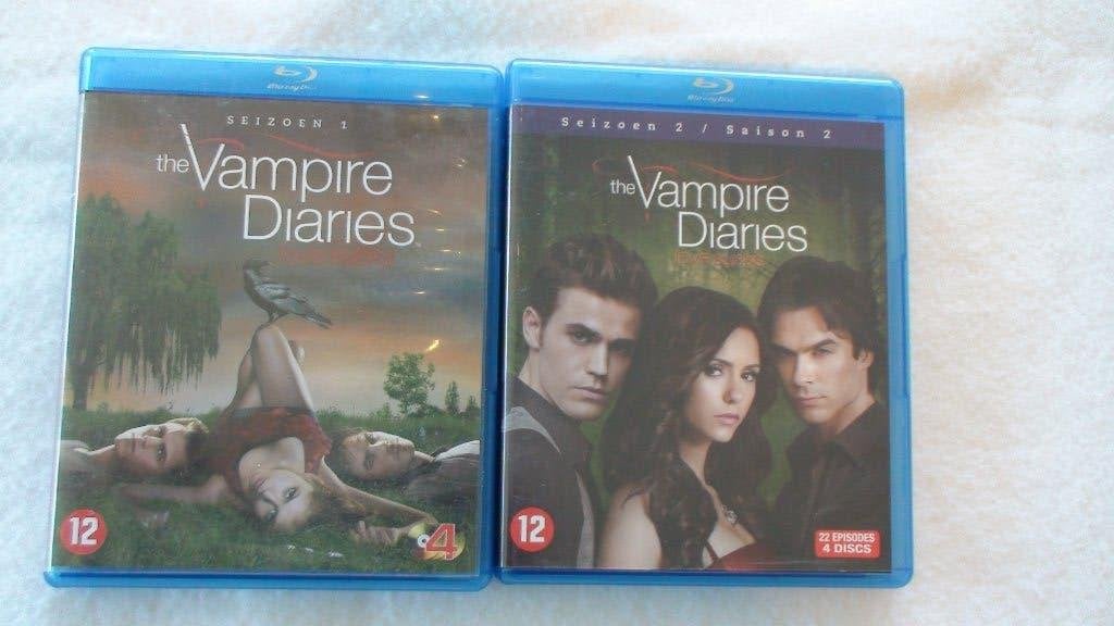 The vampire diaries love sucks seizoen 1 en 2 blu-ray, Cd's en Dvd's, Nederlands, Boxset, Ophalen of Verzenden, Zo goed als nieuw