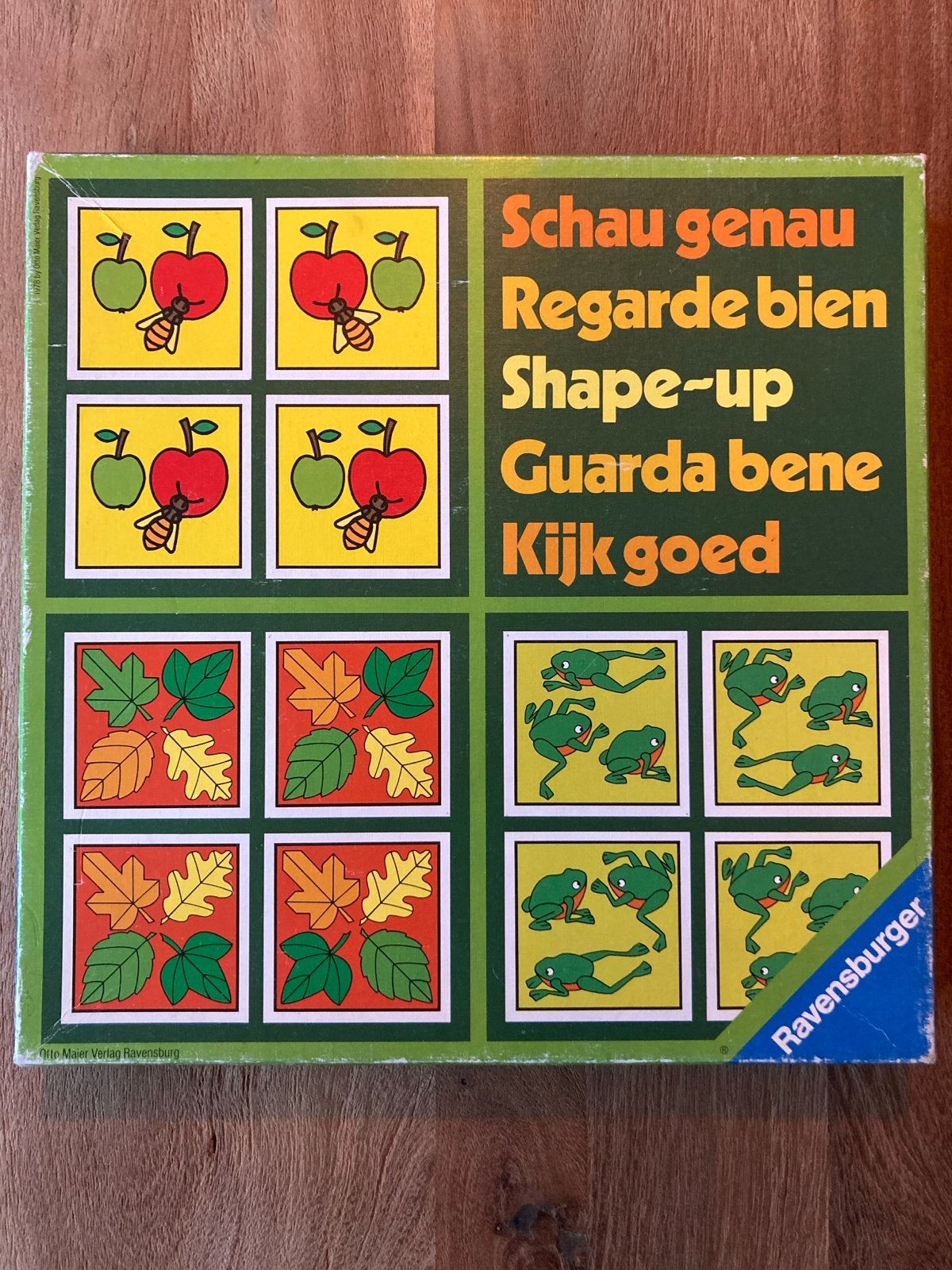 Kijk goed! Ravensburger memory spel, Een of twee spelers, Ophalen of Verzenden, Gebruikt