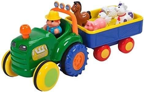 Tractor met boerderijdieren (vanaf baby tot c.a. 6 jaar), Ophalen of Verzenden, Zo goed als nieuw, Auto