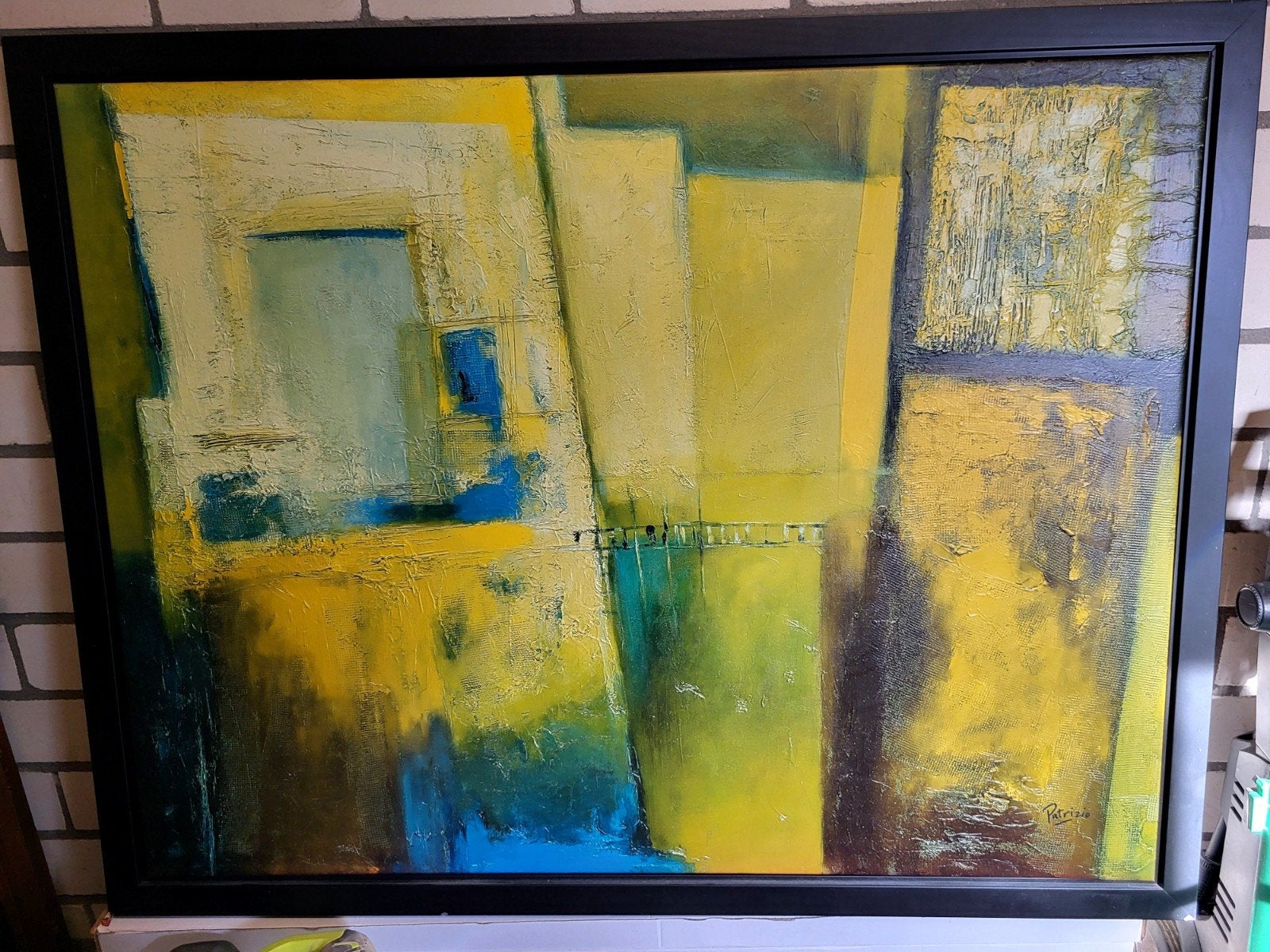 Groot Abstract Schilderij 'Cordoba' - Michele Patrizio, Ophalen