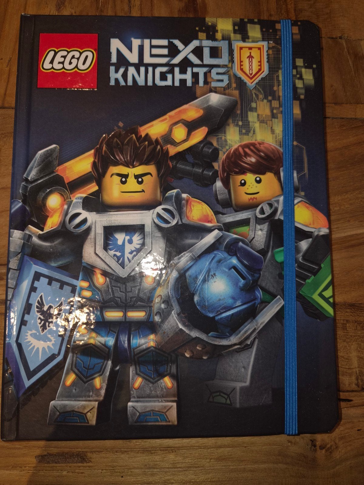 notitieboekje lego necos knights, Ophalen