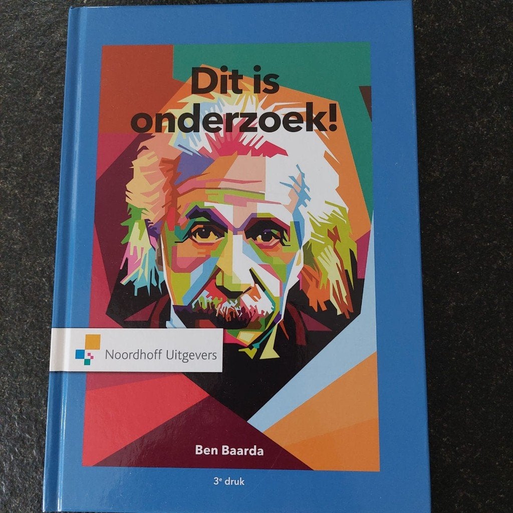 9789001895440 Dit is onderzoek > NIEUW, Boeken, Ophalen of Verzenden, Beta, Nieuw, HBO