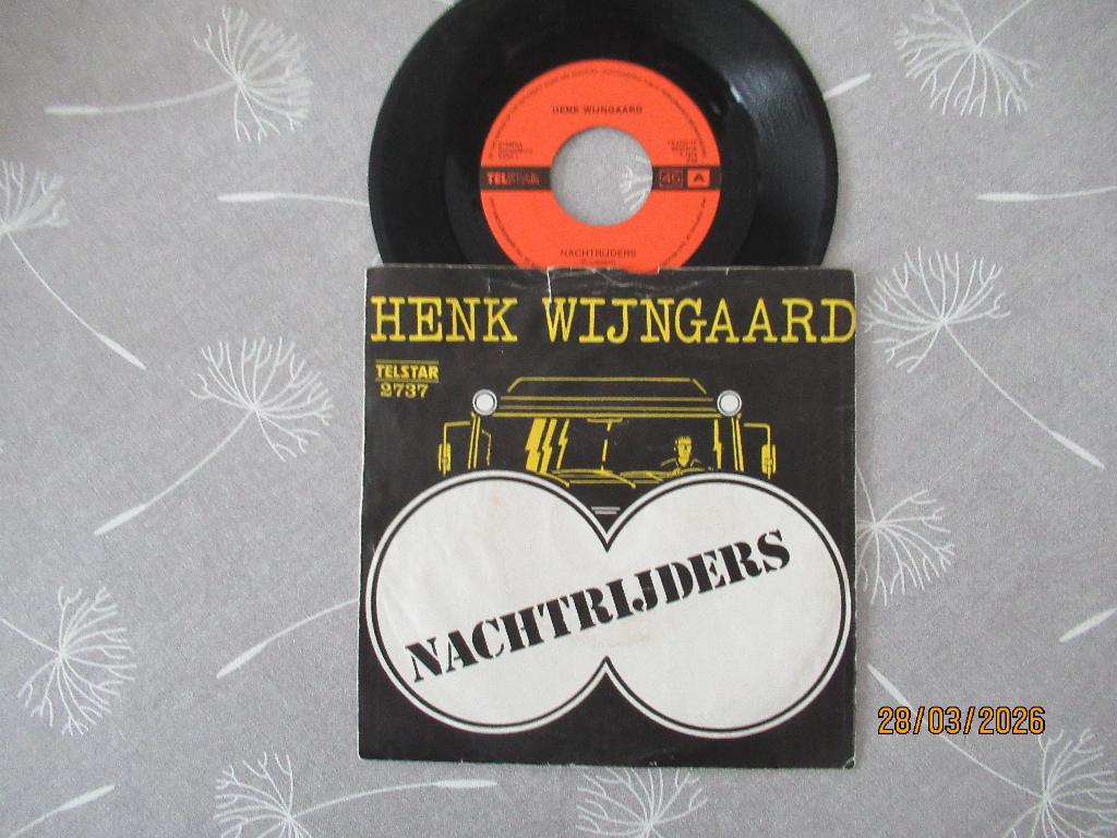 Henk Wijngaard    Nachtrijders, Gebruikt, 7 inch, Single, Ophalen of Verzenden