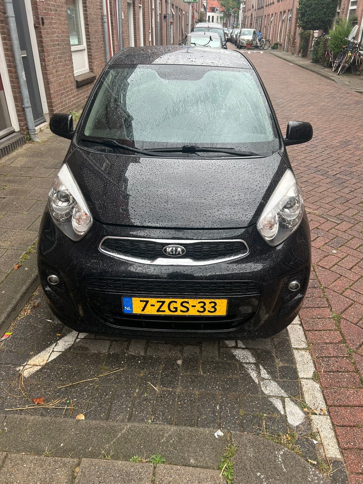 Kia Picanto 1.0 Cvvt 5-DRS 2015 Zwart, Voorwielaandrijving, 400 kg, Zwart, Origineel Nederlands