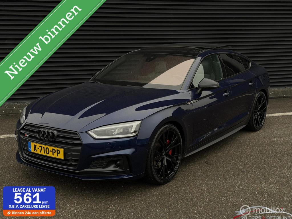 Audi S5 3.0 TFSI S5 quattro, Pano, B&O, Carbon, HUD, 360 Cam, Auto's, Audi, Automaat, Adaptive Cruise Control, Gebruikt, Euro 6