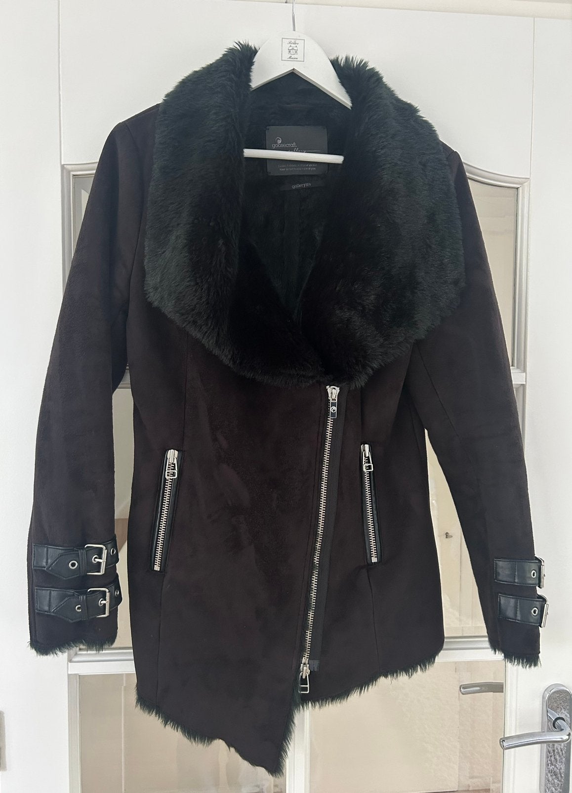 Goosecraft Lammy Coat maat S/M, Ophalen of Verzenden, Nieuw, Maat 36 (S), Zwart