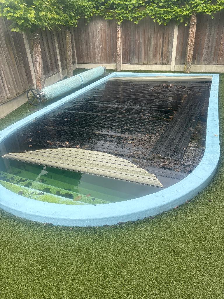 Zwembad, Gebruikt, 300 cm of meer, Rechthoekig, Ophalen