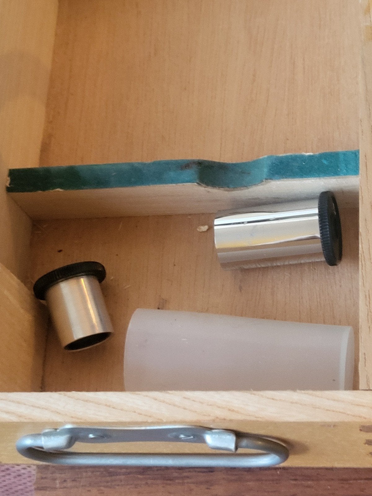 Alpina Microscoop 50x-600x met houten kist, Ophalen of Verzenden, Gebruikt, 400x tot 1000x, Biologische microscoop