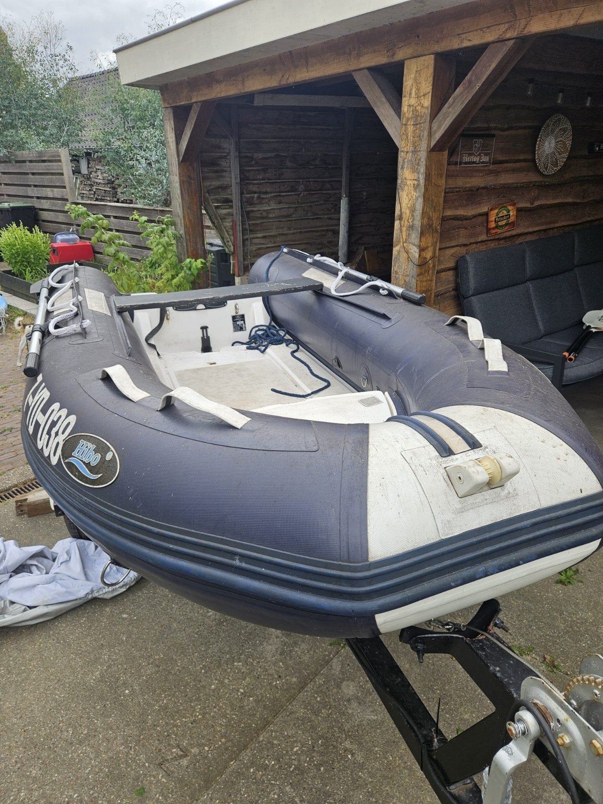 Hibo RIB-300 Rubberboot, Watersport en Boten, Peddels, 3 m, Hibo, Ophalen