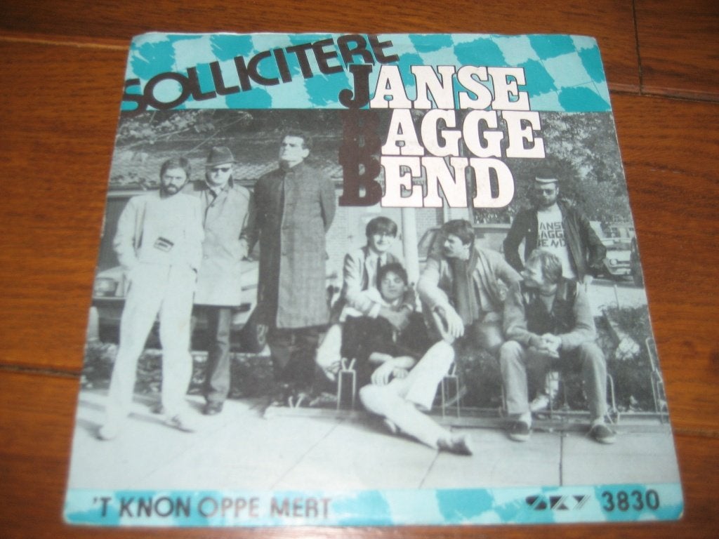 Janse bagge band sollicitere, Ophalen of Verzenden, Zo goed als nieuw, 7 inch, Pop