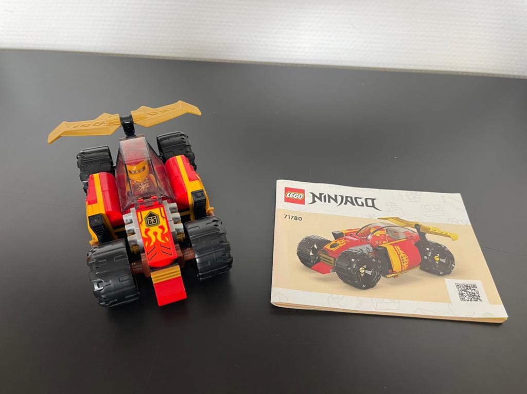 Lego Ninjago 71780 Kai’s Ninja racewagen EVO, Compleet, Lego, Ophalen of Verzenden, Zo goed als nieuw