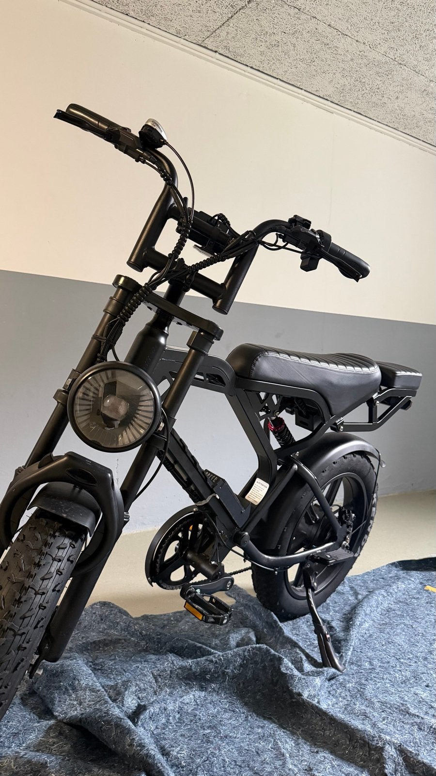 CrossBoss E-bike Fatbike - Zo goed als nieuw, Zo goed als nieuw, 51 tot 55 cm, 50 km per accu of meer, Ophalen