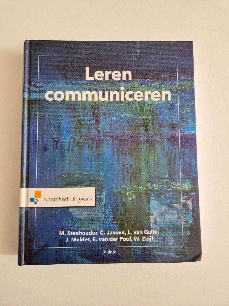 Leren Communiceren - 7e druk - Noordhoff Uitgevers, Overige onderwerpen, M. Steehouder, C. Jansen, et al., Ophalen, Gelezen