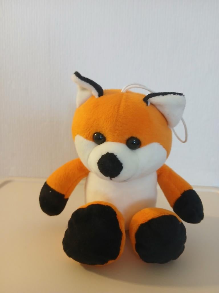 Knuffel Vosje - 15 cm zittend, Ophalen of Verzenden, Zo goed als nieuw, Overige typen