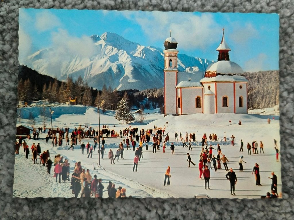 Kaart Olympiaoort Seefeld (14), Ophalen of Verzenden, 1980 tot heden, Ongelopen, Oostenrijk