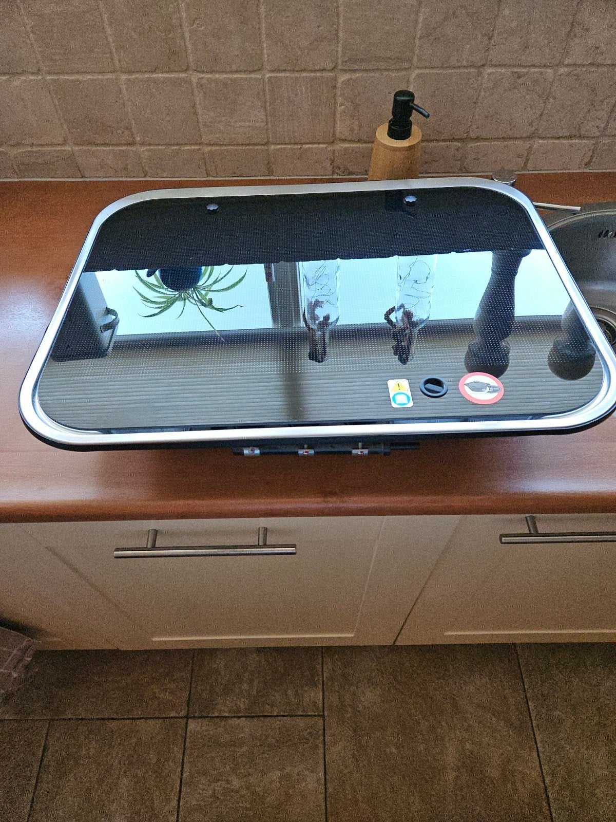 inbouw gasstel driepits elektrische ontsteking, Ophalen, Nieuw