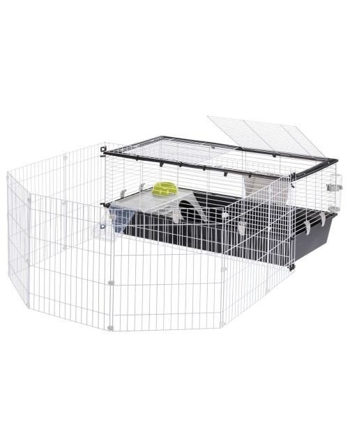 Cavia hok met ren en toebehoren, Dieren en Toebehoren, Knaagdieren en Konijnen | Hokken en Kooien, 110 cm of meer, Zo goed als nieuw