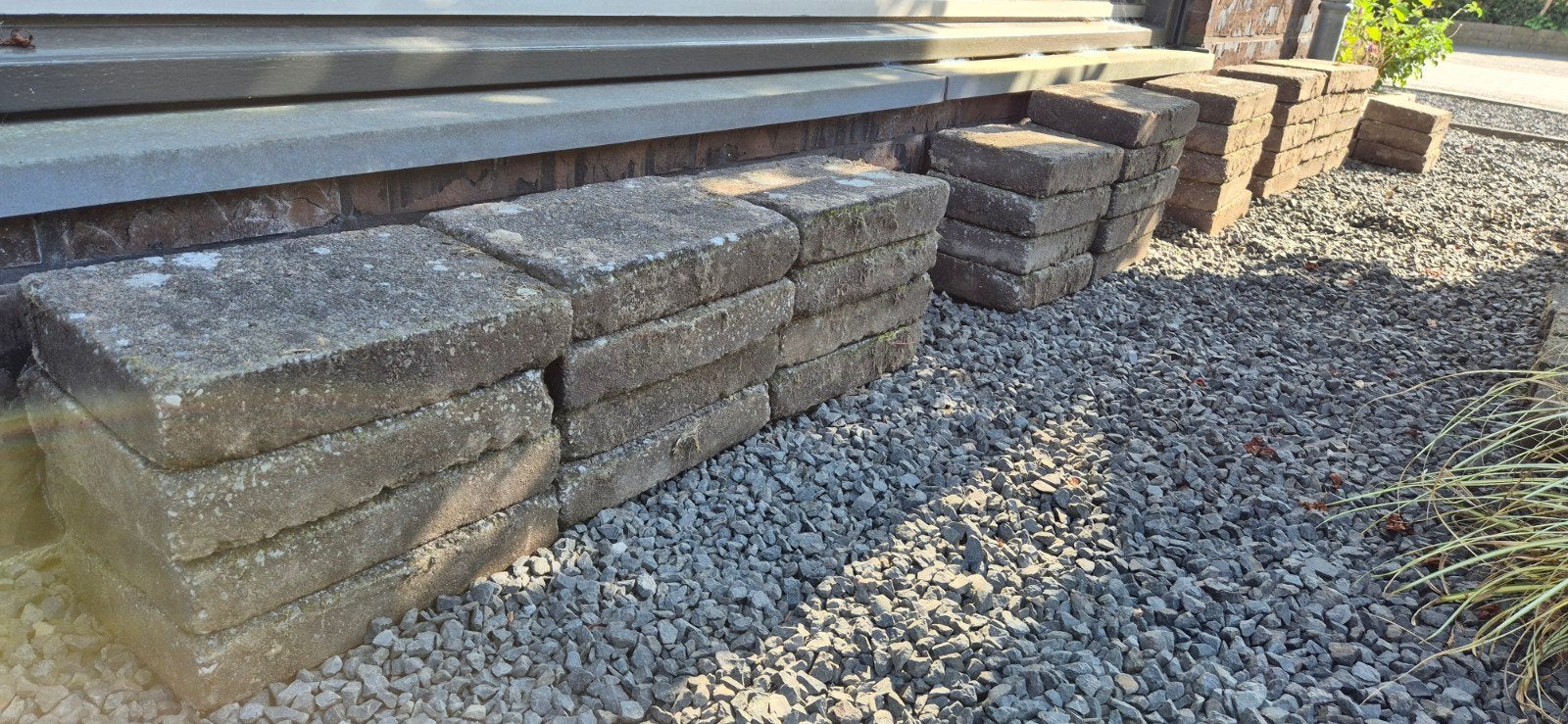 Getrommelde sierstenen 30x20x6 cm (lxbxh) 10m2, Ophalen, Gebruikt, 10 m² of meer, Beton