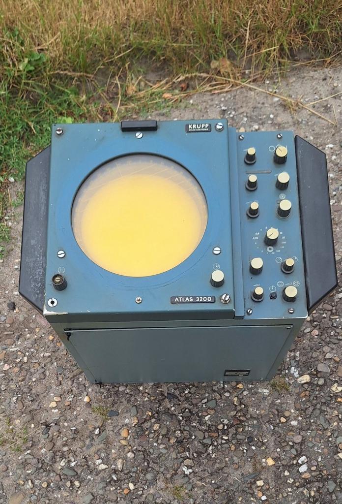 Vintage Atlas 3200 Thalassa Echolood en/of radar., Ophalen, Gebruikt, ., Overige typen