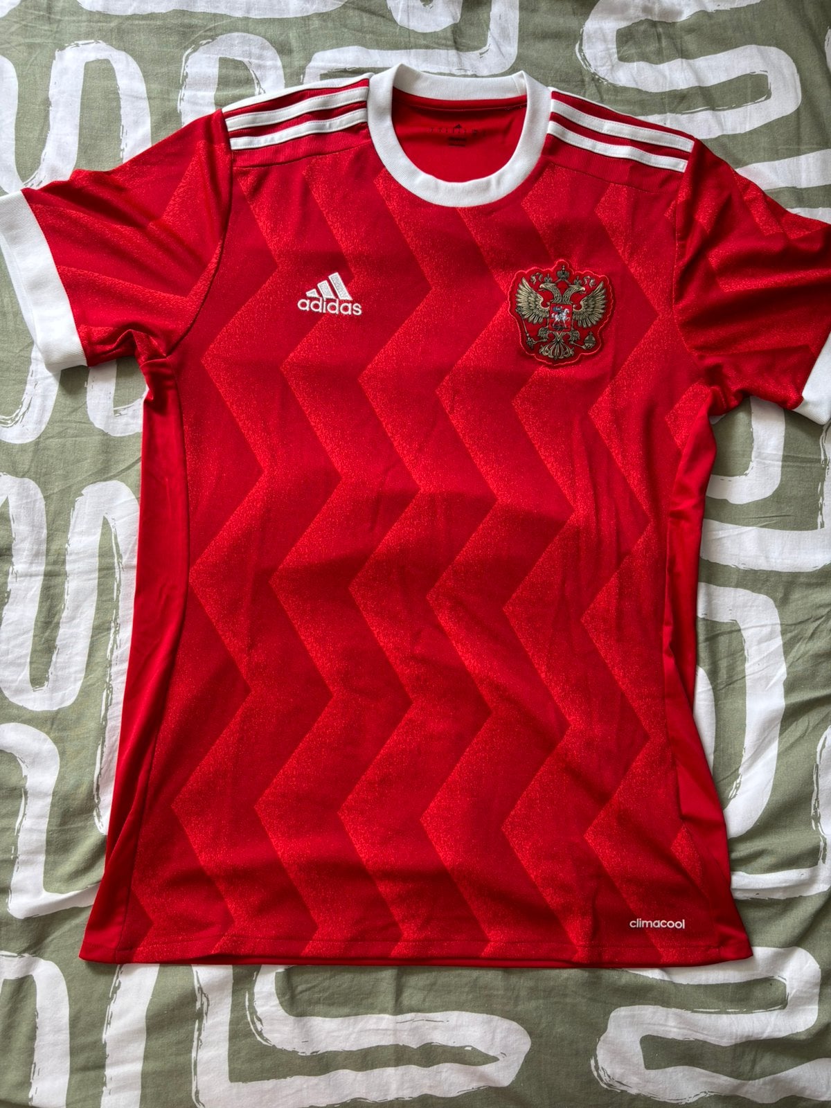 Rusland Confederations Cup 2017 Adidas thuisshirt (S), Ophalen of Verzenden, Zo goed als nieuw, Buitenlandse clubs, Shirt