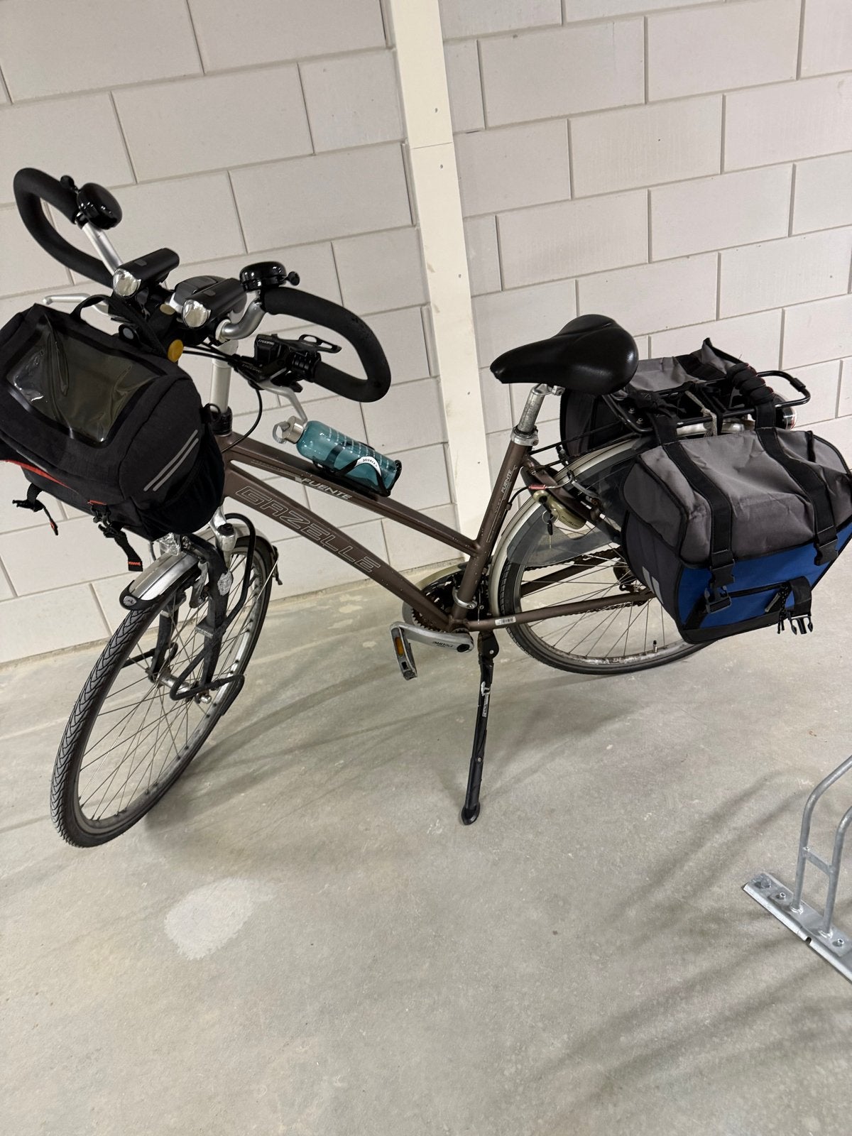 Gazelle Fuente Damesfiets, Ophalen, Velgrem, Versnellingen, Gazelle