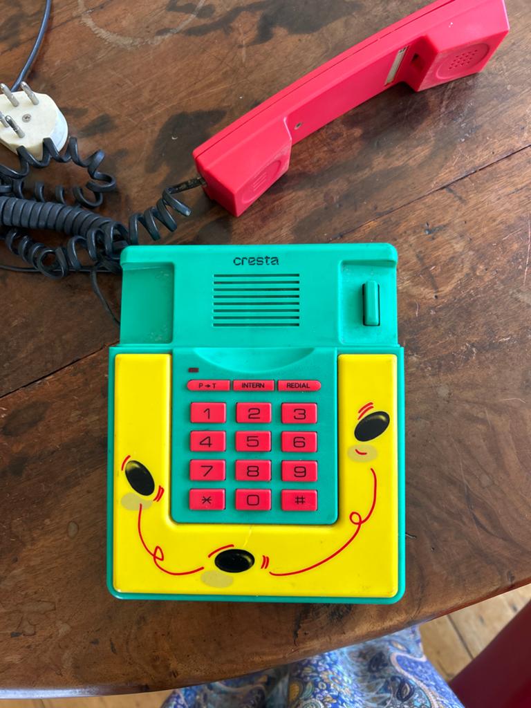 Cresta 'tikkel' telefoon - Vintage design, Ophalen of Verzenden, Gebruikt