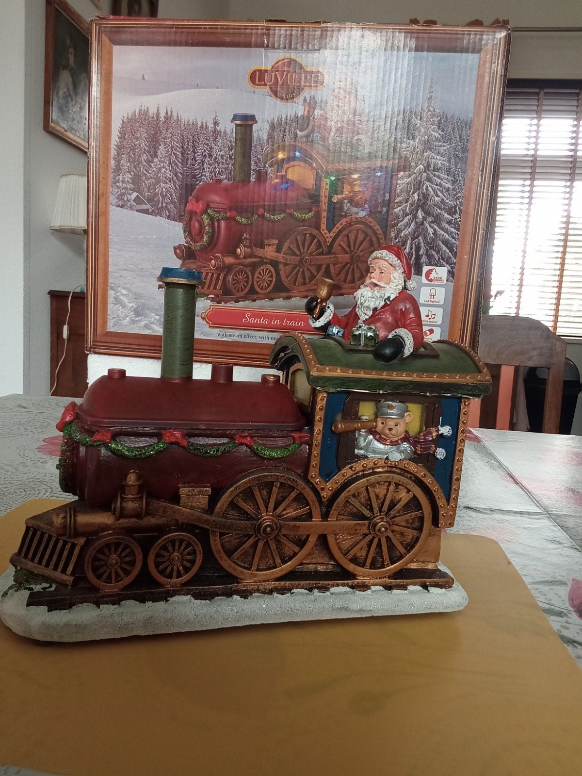 Luville Kerst Locomotief, Ophalen of Verzenden