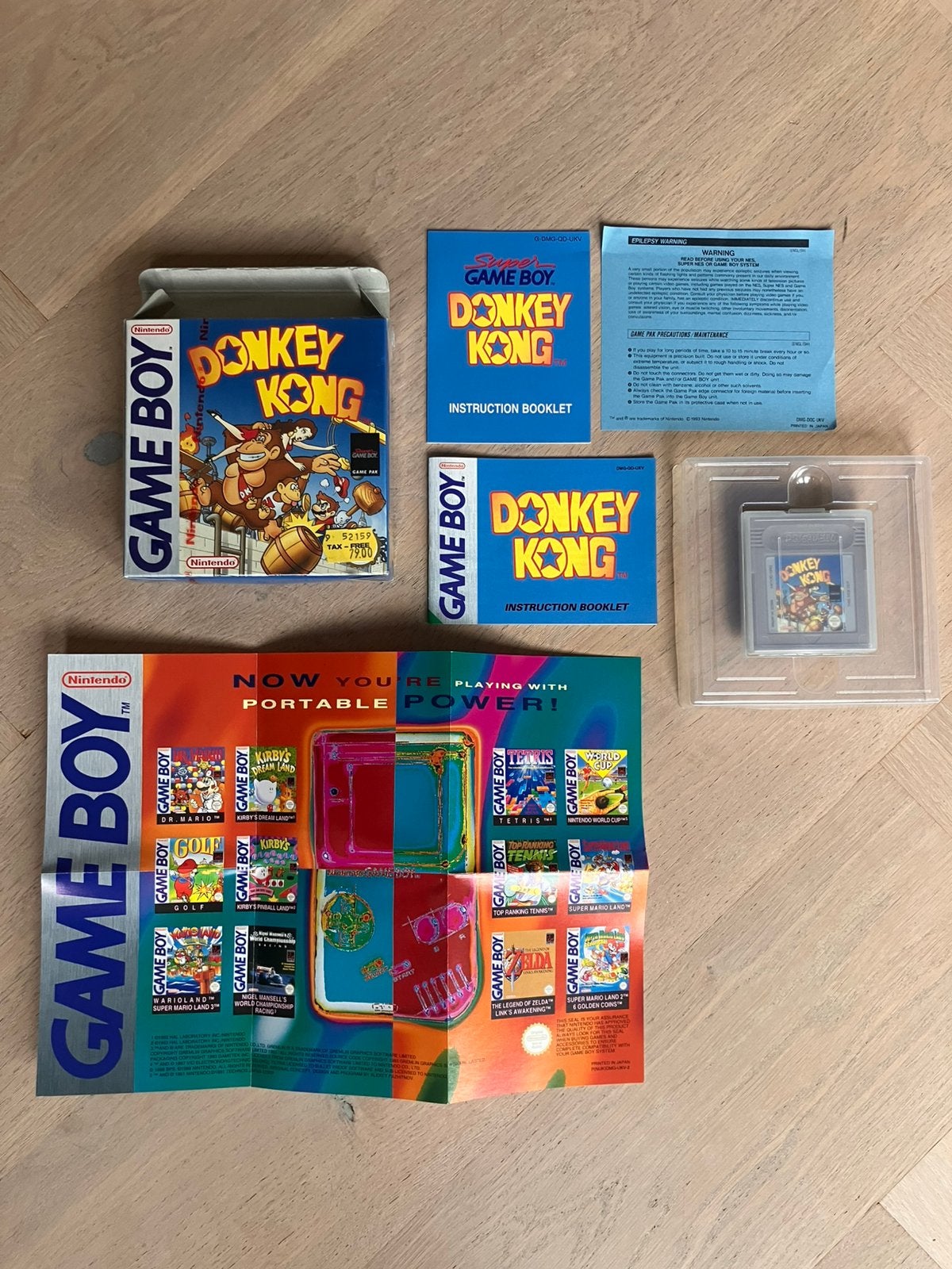 Gameboy - Donkey Kong (1994), Avontuur en Actie, 1 speler, Ophalen of Verzenden, Zo goed als nieuw