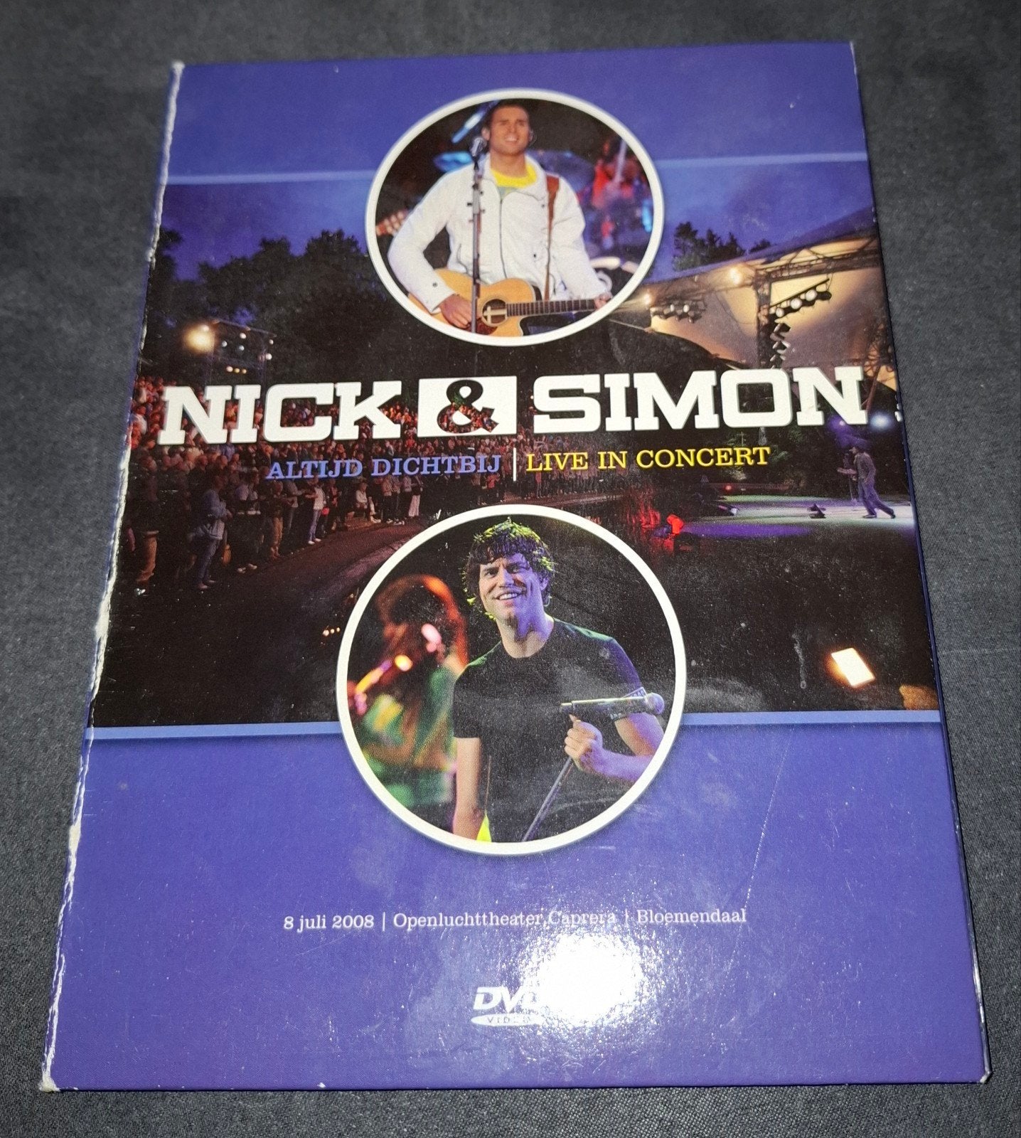 Dvd Nick en Simon concert, Alle leeftijden, Ophalen of Verzenden, Gebruikt