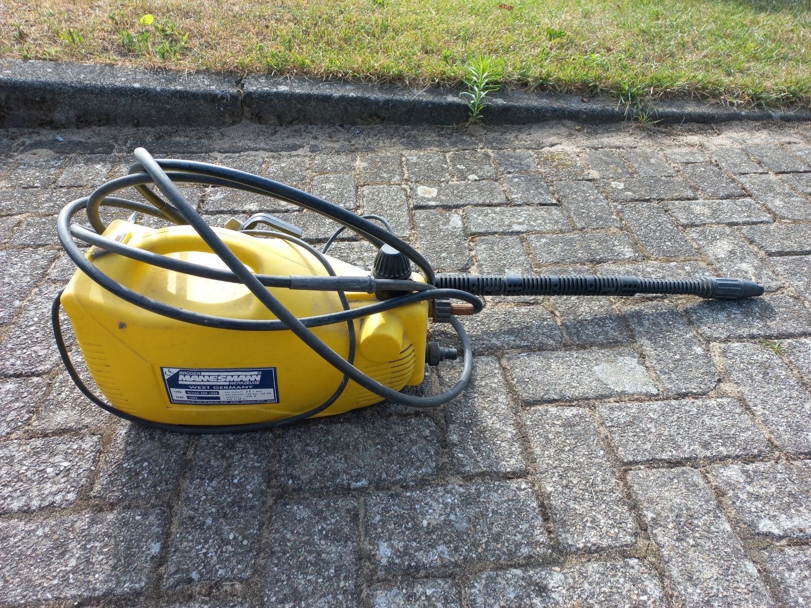 Mannesmann System PRO 1800 Hoge Druk Reiniger (1995), Ophalen, Gebruikt, Elektrisch, Mannesmann