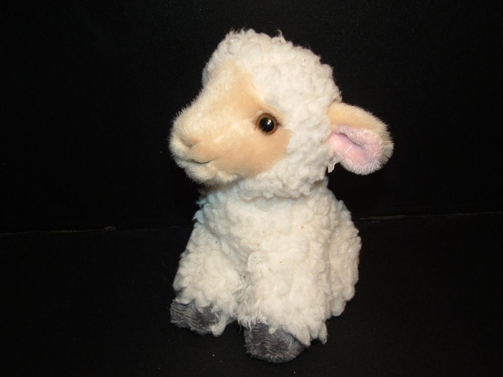 WILBERY SCHAAP GROVE KRULLENDE ROOMWITTE BADSTOF, Kinderen en Baby's, Speelgoed | Knuffels en Pluche, Verzenden, Nieuw, Overige typen