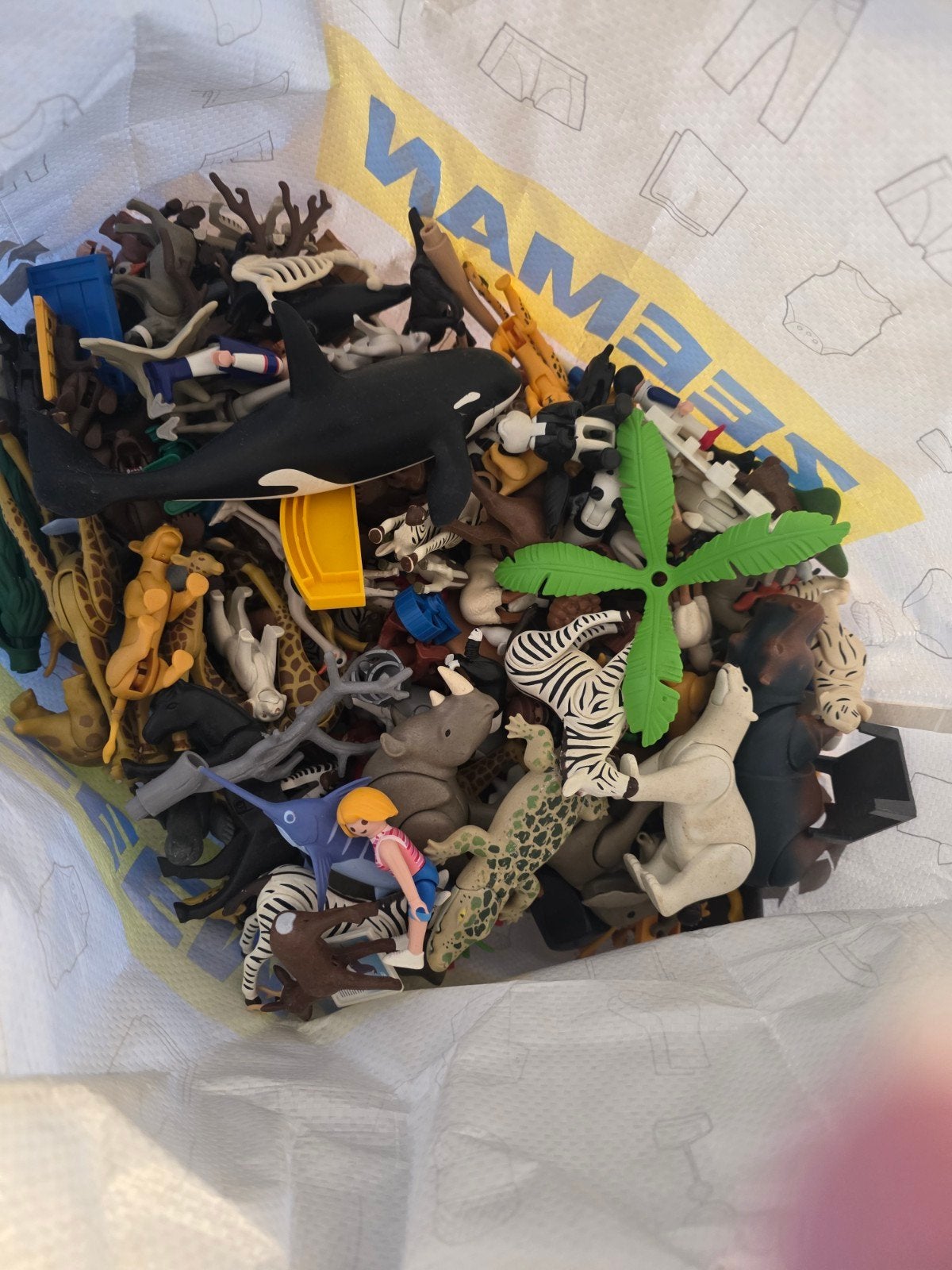 Grote Playmobil dinosaurus en dieren collectie, Ophalen