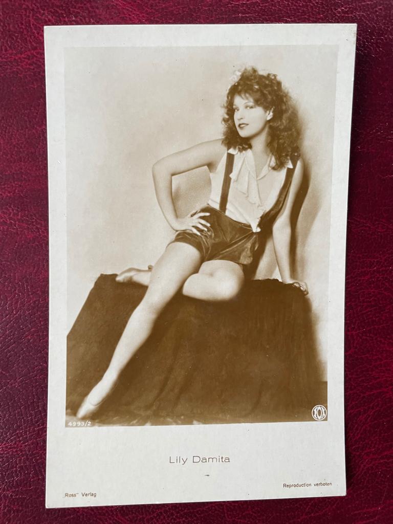 ansichtkaart / kaart van Lily Damita., Verzenden, 1920 tot 1940, Sterren en Beroemdheden