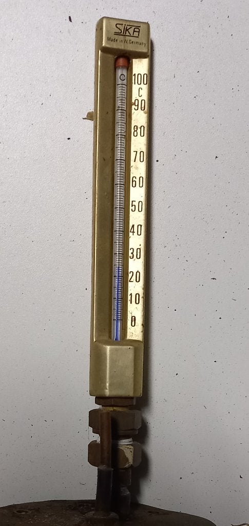 industriële thermometer merk Sika W. Germany, Verzenden