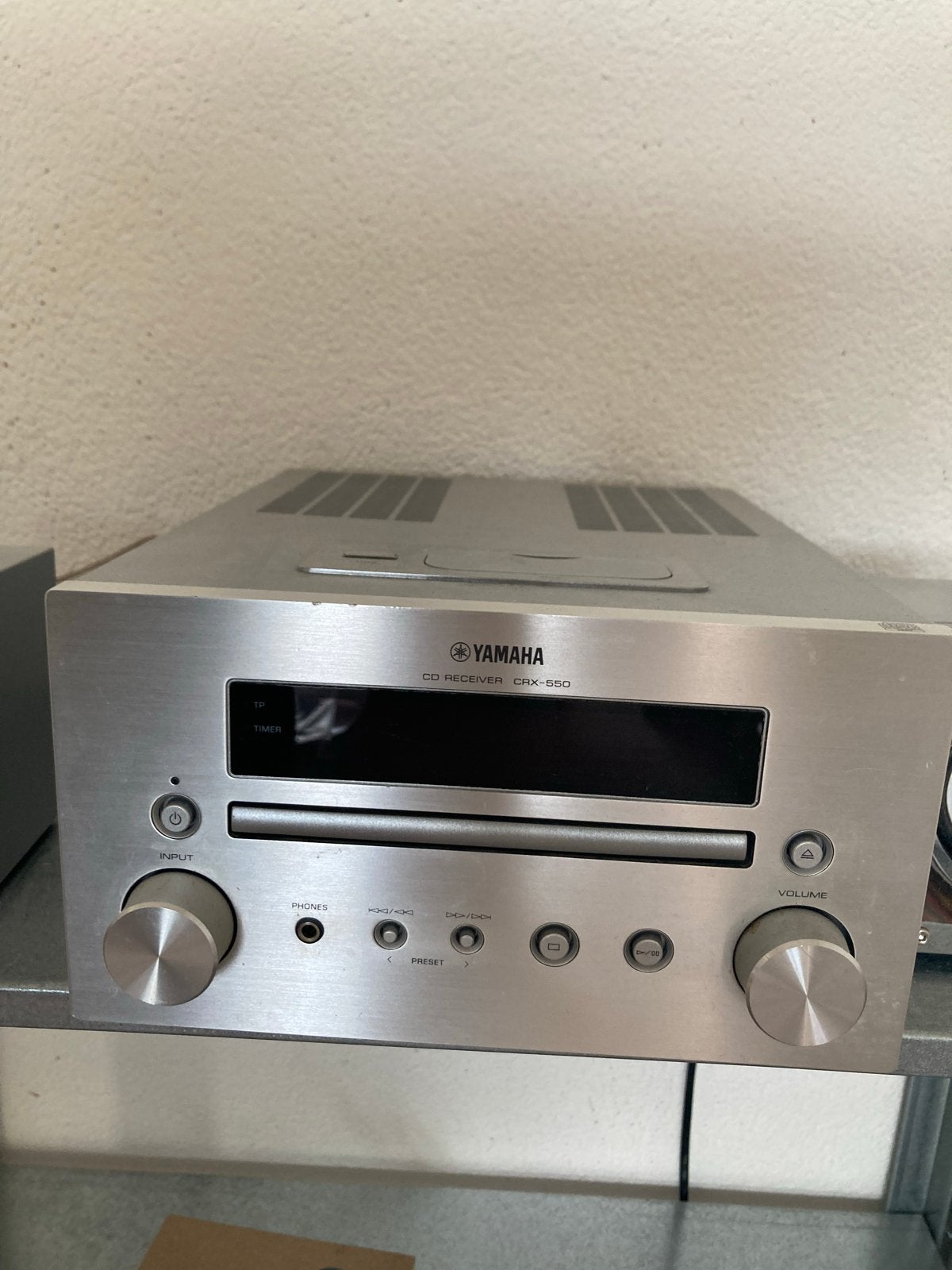 Yamaha CRX-550 CD-receiver - Voor de hobbyist, Ophalen, Niet werkend, Overige merken, Met radio