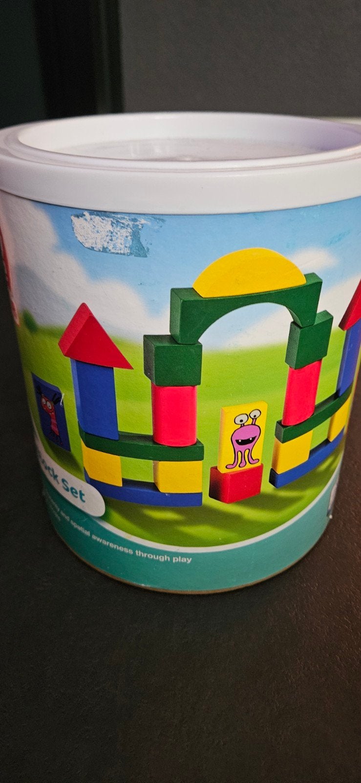 Playtive Junior Houten Blokkenset - 120 Stuks, Ophalen of Verzenden, Gebruikt, Overige merken