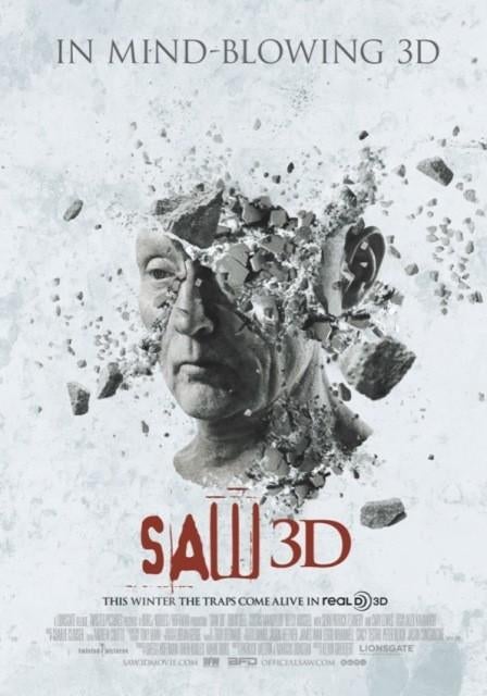 SAW  VII  :  THE   FINAL   CHAPTER( 3 D )      filmposter., Rechthoekig Staand, Verzenden, Nieuw, A1 t/m A3