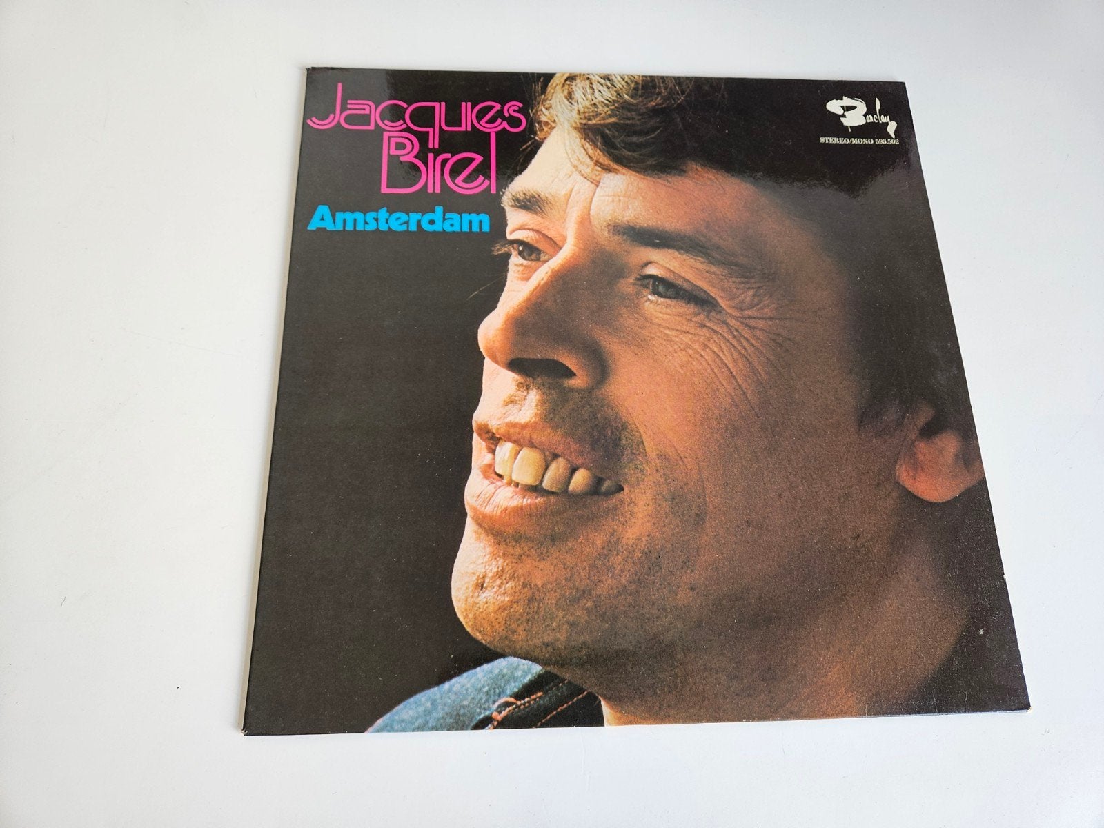 lp, Jaques Brel, Amsterdam, Ophalen of Verzenden, Gebruikt, 12 inch