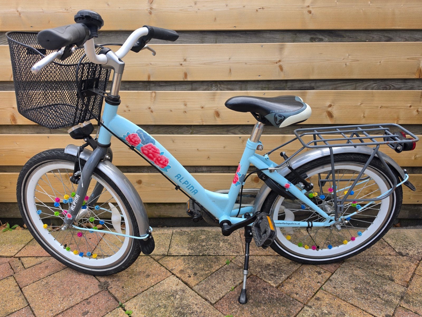 Alpina kinderfiets 20 inch, Fietsen en Brommers, Ophalen, Gebruikt, 20 inch, Handrem