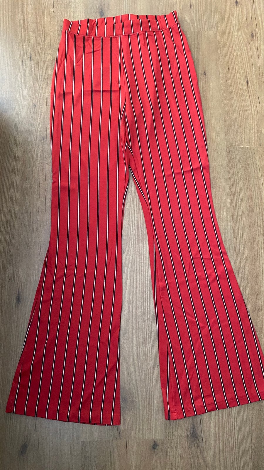 Rode flared broek maat M America Today, Maat 38/40 (M), Ophalen of Verzenden, Zo goed als nieuw, Lang