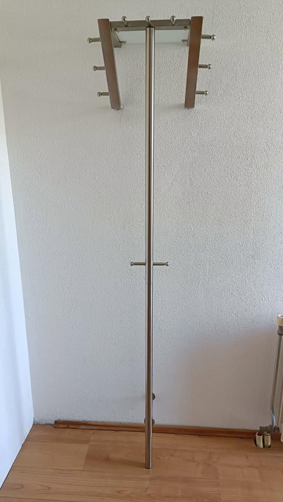 Rvs kapstok, Huis en Inrichting, Woonaccessoires | Kapstokken, Ophalen, Metaal, Wandkapstok, Minder dan 100 cm