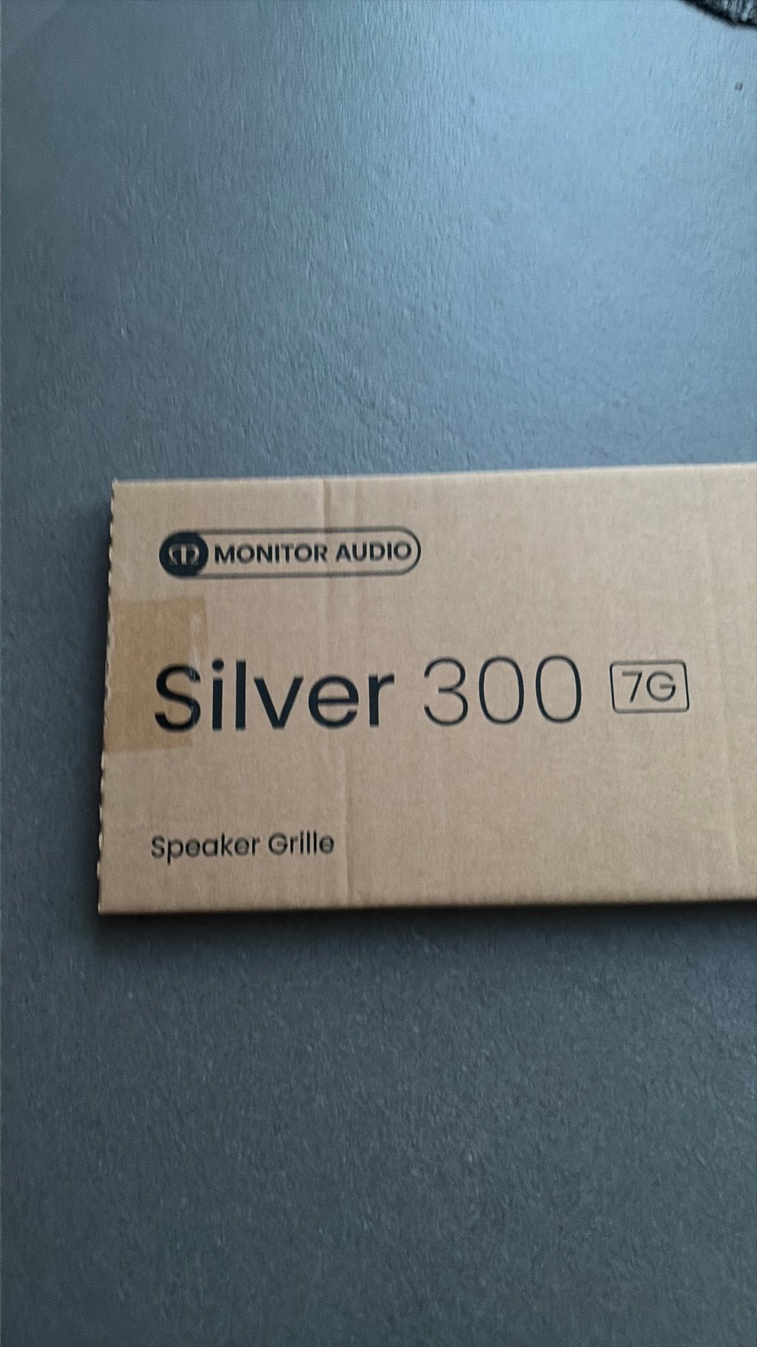 Nieuw in doos Monitor Audio Silver 300 7G speakerdoek zwart, Ophalen of Verzenden, Nieuw, Overige merken