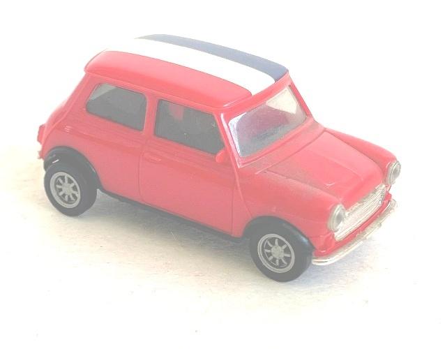 Mini Cooper rood Herpa * NEDERLAND *., Hobby en Vrije tijd, Modelauto's | 1:87, Ophalen, Gebruikt, Auto, Herpa